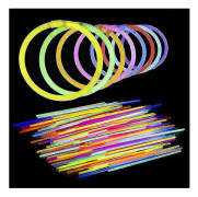 100 Glow Sticks Bulk Party Supplies med 8\" Glowsticks och kontakter Xxf