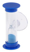 Tandborste-snurrande sandtimer 2/3 minuter duschtimer barn mini - Blå 3 minuter Blue Minuter