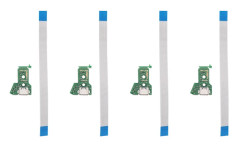{CA}4x För PS4-kontroller - USB-laddningsport Kretskort -040 12-stifts kabelport