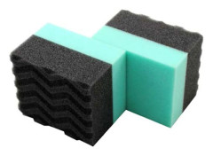 Wonder Wave Durafoam Konturerad Stor Däckglans Applikator Pad, 2-pack