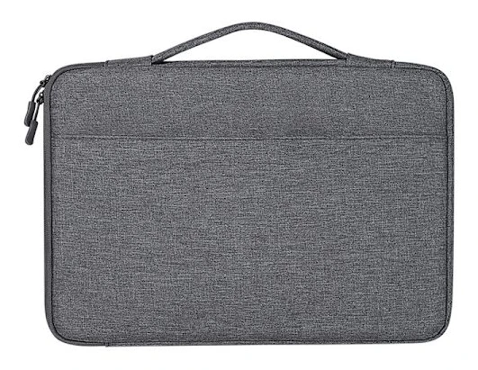 Mörkgrå 17,4 tums laptop skyddsfodral, handväska portfölj Co