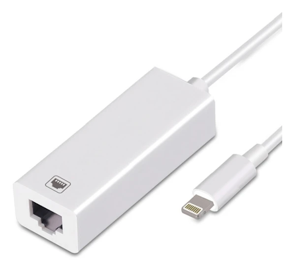 Lightning till Ethernet-adapter för iPhone & iPad
