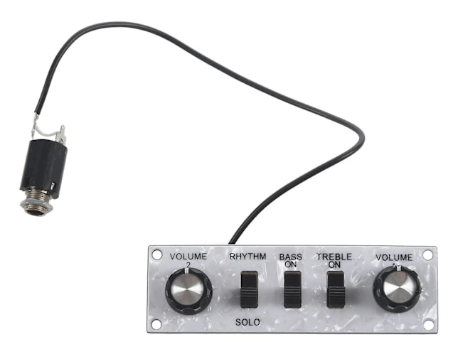 {CA}Kontrollpanel för Violinbasgitarr för Hofner Violinbasgitarr Bb2