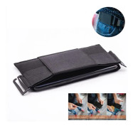 Minimalistisk Osynlig Plånbok Unisex Midjeväsk Mini-Pouch för Nyckelkort Telefon