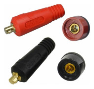 4 st Svetskabelfäste Kontaktsats 200Amp Snabbkopplingsuttag (DKJ10-25 & DKZ10-25)