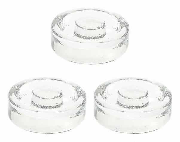 3-pack Glas Fermenteringsvikter för Burk med Bred Öppning, Inläggningslock för Försegling och Fermentering av Flaskor