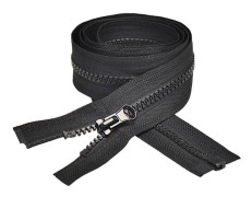 5# Dragkedjor för Sömnad Nylon Plast Dragkedjor 70cm Svart Envägs Dragkedjor med Lyftring DIY Sömnadstillbehör Dragkedja Reparationssats Dragkedja Ersättning för Ryggsäck