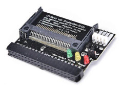 Kompakt Flash CF till 3.5 hona 40-stifts IDE startbar adapter Konverter Svart onesize