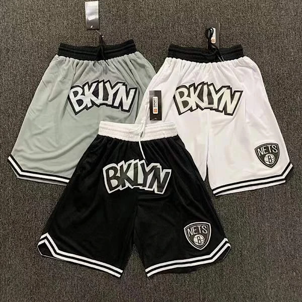 Sommar Stretch Mellanhög Midja Bekväma BKLYN Shorts Casual Shorts Grå 3XL