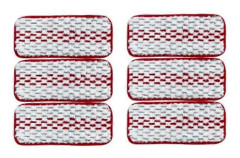 6-pack Ersättningsmoppdukar för Vileda Mopphuvud, Pads för Vileda Easy Clean Mopp Tillbehör