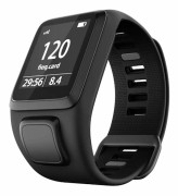 Klockarmband för TomTom Adventurer / Golfer / Runner / Spark m.m. Svart