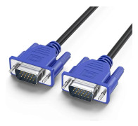 VGA till VGA-kabel 1,8 meter, VGA till VGA-monitorkabel 1080P Full HD hane till hane-kabel HD15 för dator PC-skärm laptop TV-projektor och mer
