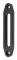 Vinsch Hawse Fairlead 10 tum/25,4 cm 8000-15000 lb Lastkapacitet Aluminium Anti-bindning Universal Svart