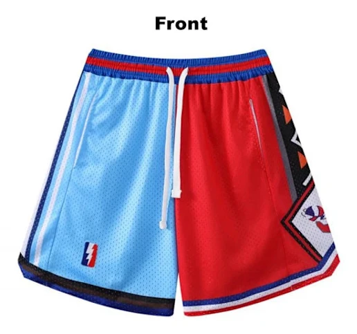2023 Sommar Mesh Andningsbara Basketshorts Sportshorts