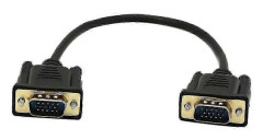 15-stifts VGA-kort Videokabel Förlängningssladd Hane till Hane För Monitor 30cm