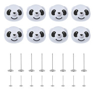 8 st Panda Påslakan Klämmor Påslakan Grippare Halkfri Klämma Lakanhållare Anti-Rörelse Klämma Täcke