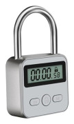 Smart tidlås, 99 timmar Max Timing Lock med LCD-skärm Multifunktionell elektronisk resetimer AY-t