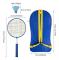 1 par badmintonracket för barn Badmintonset för barn Nylonlegering Lätt racket för barn, nybörjare, inomhus- och utomhusidrott