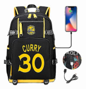 Golden State Warriors Stephen Curry Nr 30 USB Skolväska style 6