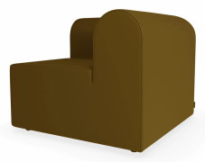 Montana - Paradigm Left Corner Module - Modulär soffa - S985-Steelcut985 - W88 x D88 x H71,5 cm
