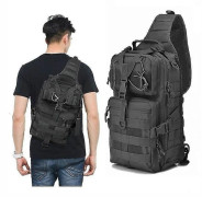 Militär Taktisk Assault Pack Sling Ryggsäck Vattentät Edc Ryggsäck Väska För Utomhus Vandring Camping Jakt Trekking Resor