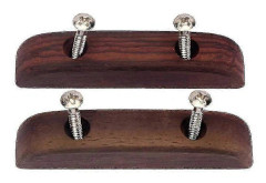 2 st Rosenträ Basgitarr Tummstöd Fingerstöd Gitarrtillbehör Tumspänne (kaffe)