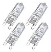 Set med 4 G9 halogenugnslampor G9 ugn 25W lampa
