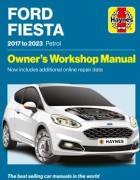 Ford Fiesta 2017 to 2023 Petrol (häftad, eng)