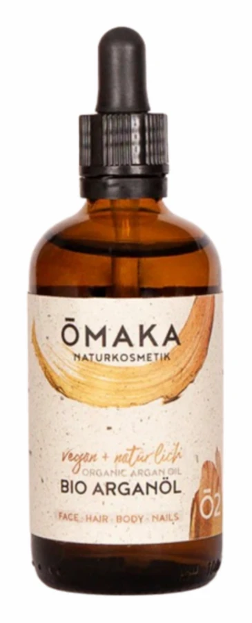 Ōmaka naturkosmetik Ō2 Ekologisk arganolja 100 ml