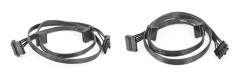 2x 5-stifts 1 till 3 Perifer 4-stifts Molex Ide/15-stifts Sata 5p Psu Strömförsörjningskabel för V550 V650 V700