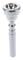 Reservdel Ljus Silverpläterad Trumpet 7c Munstycke