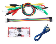 Makey Praktisk Innovativ Hållbar Barngåva Makey Huvudkontrollkort Kit Med USB-Kabel Dupond Alligatorklämmor