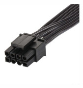 2 st CPU 8-stifts förlängningskabel Moderkort ATX CPU 8-stifts hona till 8(4+4) stift hane förlängningskabel