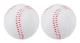 2x Sport Baseboll med Reducerad Påverkan 10 tum Vuxen Ungdom Mjuk Boll för Spel Tävling Pitching