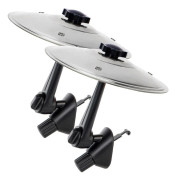 OBOSOE 2-pack Bilcymbaler – Clip-On Mini Trumcymbal för Bil, Musikaccessoar för Trummisar