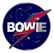 David Bowie Pin NASA Badge