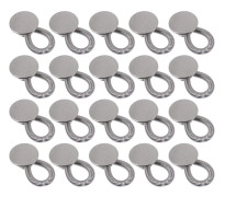 20-pack Fjäderlegering Elastiska Jeans Midjeförlängare, Kompatibla med De Flesta Byxor och Bälten