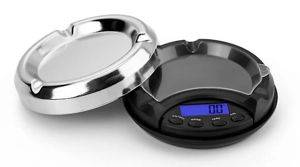 Bärbar Digital Våg ABS Svart 200g/0.01g