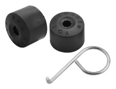 20 hjulmuttrar bultkåpa 17mm för Golf Mk4
