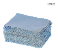 /EA/100 st/förpackning Glasduk Linsrengörare Dammtork Bärbara Våtservetter Non-woven Fa