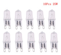 10 st G9-stift Halogen 120V 25W 40W 60W Glödlampa JCD G9 25W