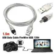 Mini DV MiniDV USB-datakabel FireWire IEEE 1394 HDV-videokamera för PC-redigering