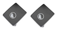 Bil Bakkrok Isofix Skydd För V60 V90 Xc40 Xc60 S60 S90 - 2x Svart Barnsäkerhet