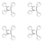 [RM]4 Adjustable Waistband Loops for Trousers, Rivet-Free Buttons for Jeans