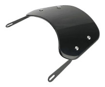 /EA/Universell 5-7 tums motorcykelstrålkastare vindruta vindskydd vindavvisare för Honda Kawasaki Suzuki Klar