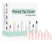 8 st pennspetsar för Apple Pencil, professionella spetsskydd i flytande silikon, ersättning för 1:a och 2:a generationen, skrivskydd med halkskydd, xzwq518