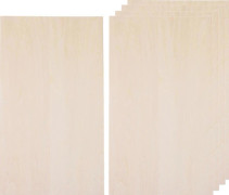 10x Träskivor Projekt Träskiva, DIY Träplatta Konst Hantverk för Skepp Båt-lingling} 250mmx100mmx1mm