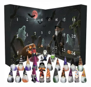 2025 Halloweenkalender Häxpumpa Dekoration Jul 24 Dagars Nedräkningskalender Halloween Present för Pojkar och Flickor