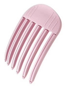 Luggar Clip för Kvinnor Enkel Användning DIY Hår Curlers för Styling Klippning Sektionering Salong Hår Rosa Stor