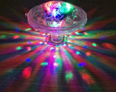 Flytande LED-lampor, vattentät discolampa, dekorativ belysning för simning, dammar, poolpartyn – max